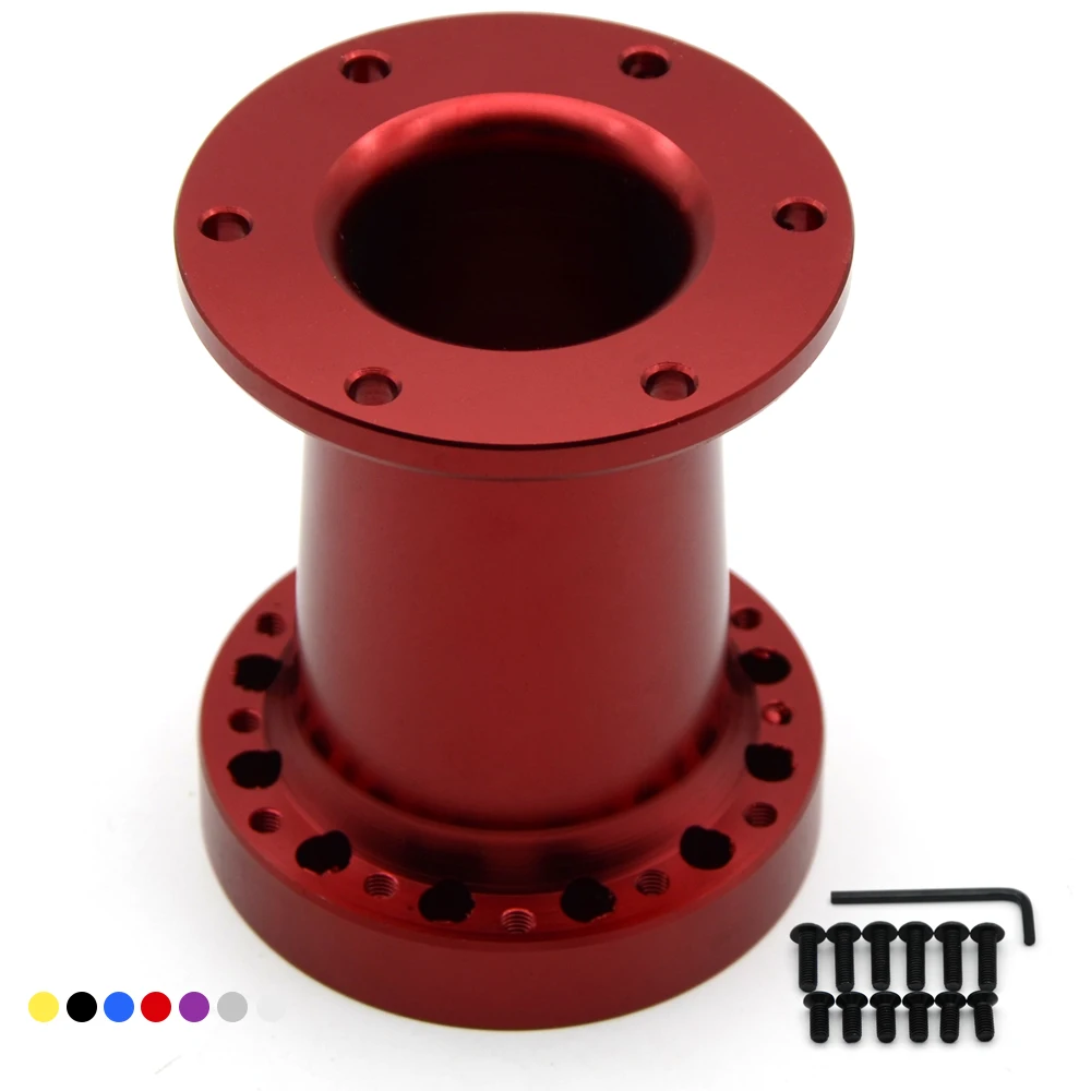 Universal Steering Wheel Hub Spacer 101MM Steering Wheel Hub Boss Kit Adapter Spacer