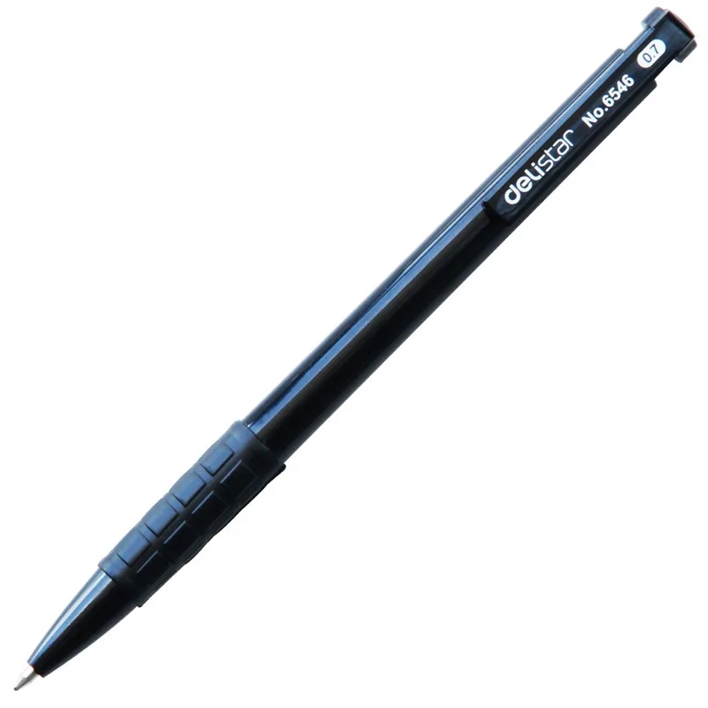 Deli Ballpoint Pens 0.7mm Blue Ink Office School Supplies Stationery 6546