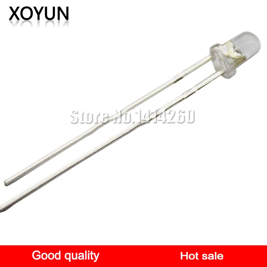 

10pcs/lot 3MM photosensitive diode photosensitive receiver tube photosensitive receiver diode photosensitive sensor