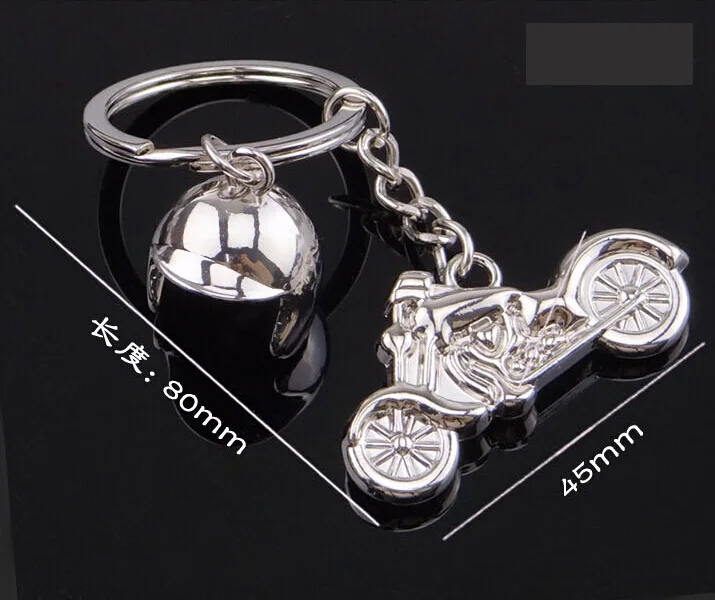 Helmet Motorcycle Metal Metal keychain -  Hot Sale Cute Safety Helmet Knight Hat Car Metal keychain Bag Key Ring Jewelry 17327