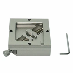 BGA Rework Machine Accessory 90MM Silver BGA Reballing Station Stencils Template Holder Foxture Jig for BGA Reballing