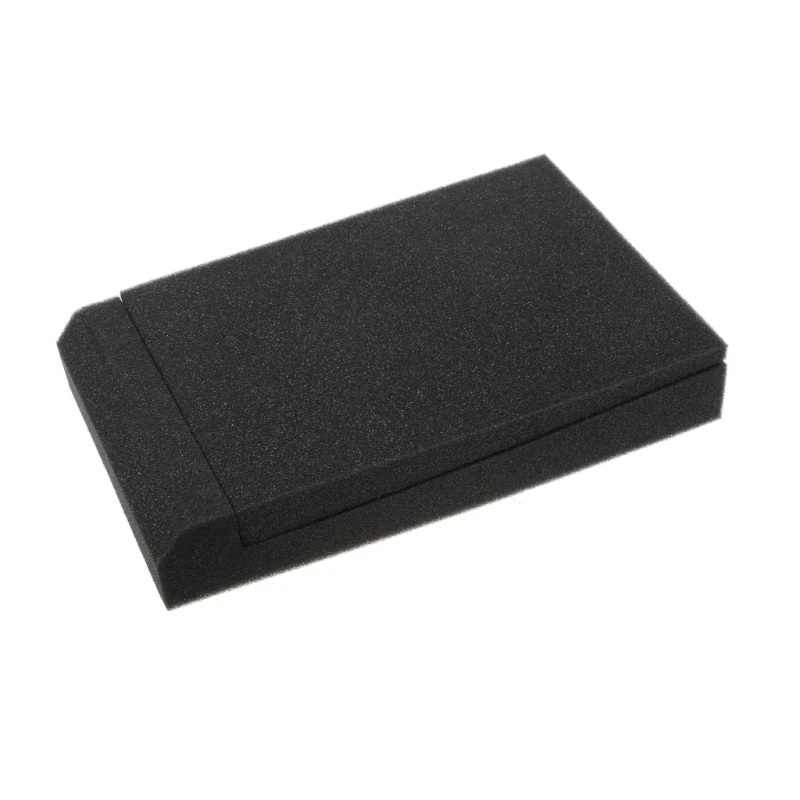 2 Pcs Sponge Studio Monitor Speaker Acoustic Isolation Foam Isolator Pads