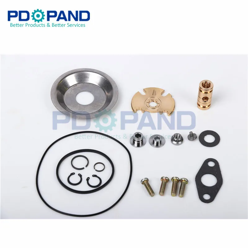 Turbine wheel repair rebuilding kit for GT1749S turbochargers on 4D56 D4BH D4CB diesel engine 2.5L 715924 733952 28200