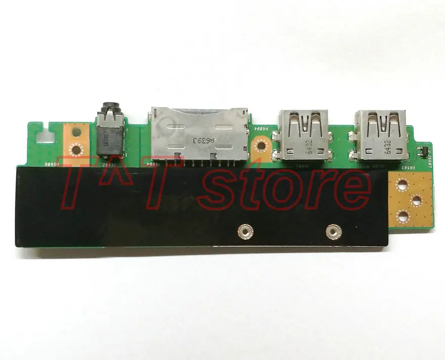 Original FOR ASUS UX510 V510U UX510UWK USB audio SD card reader IO board test good free shipping