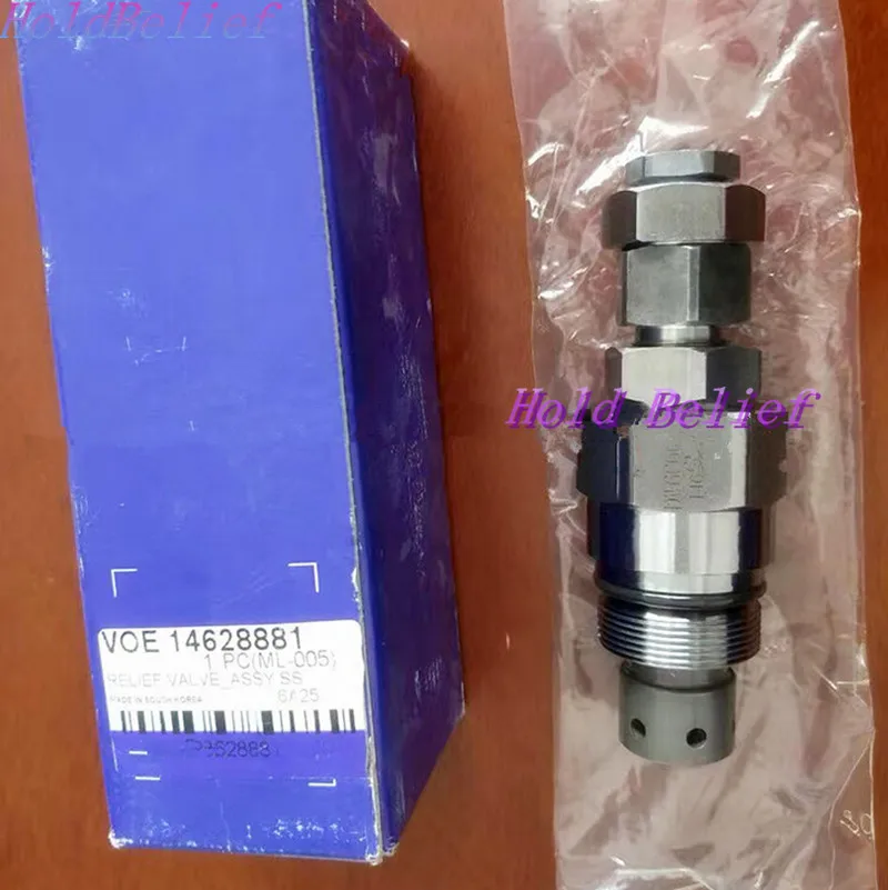 

New Relief Valve 14628881 VOE14628881 For Volve Excavator EC210 EC240 EC290 EC290B