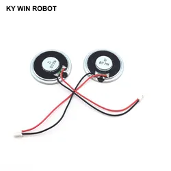 2pcs/lot New Ultra-thin speaker 8 ohms 2 watt 2W 8R speaker Diameter 40MM 4CM thickness 5MM with PH2.0 terminal wire length 10CM