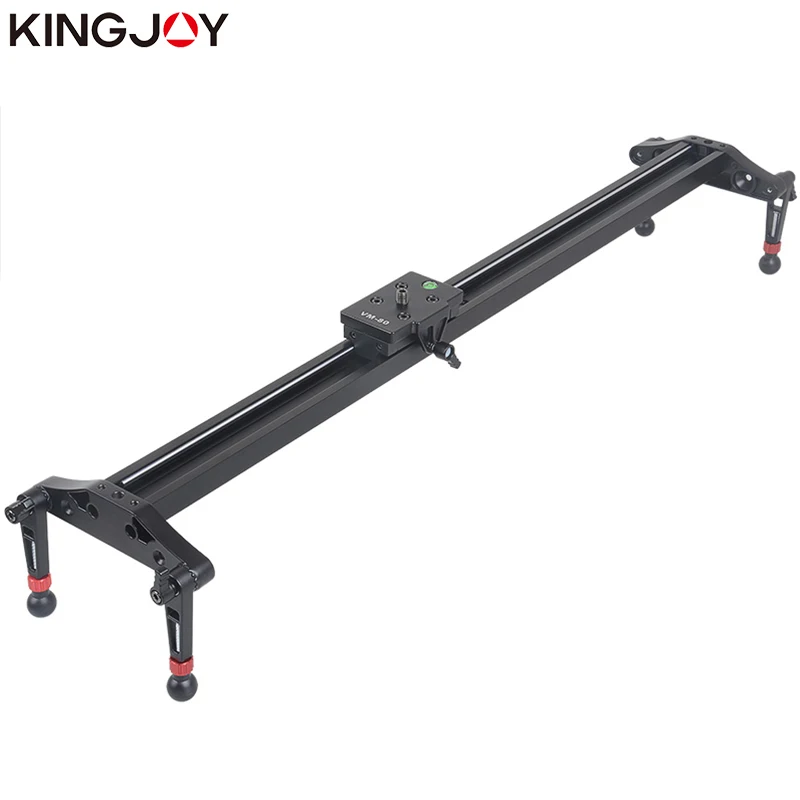 

KINGJOY Aluminum Alloy Camera Track Rail Ballhead Dolly Slider for Canon Nikon Sony DSLRs Video Camcorder Time Lapse Photography