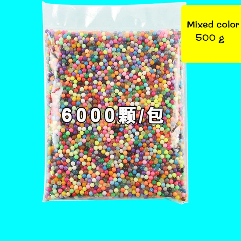 Puzzle Multicolor DIY Water Spray Magic beads Ring Refill Toys For Children Educational Kit Ball Game Beads Juguetes