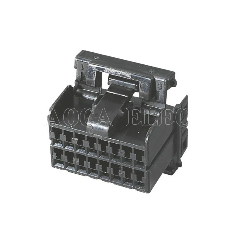 

174046-2 16 way connector male wire connector female cable connector male 16P Male connector terminal block Plug DJ7161Y-1.2-21