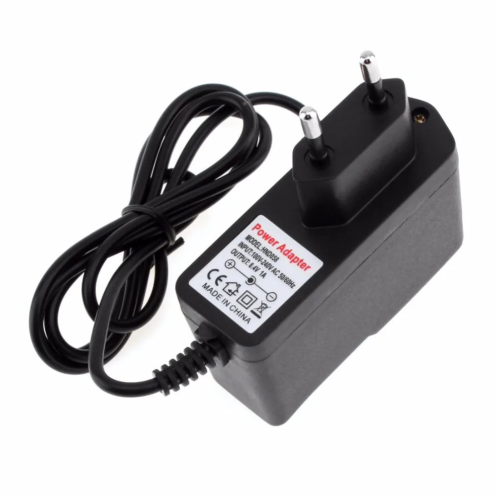 Practical AC/DC Traveling Universal DC 8.4V 1A Output Power Adapter US / UK / EU Plug Optional