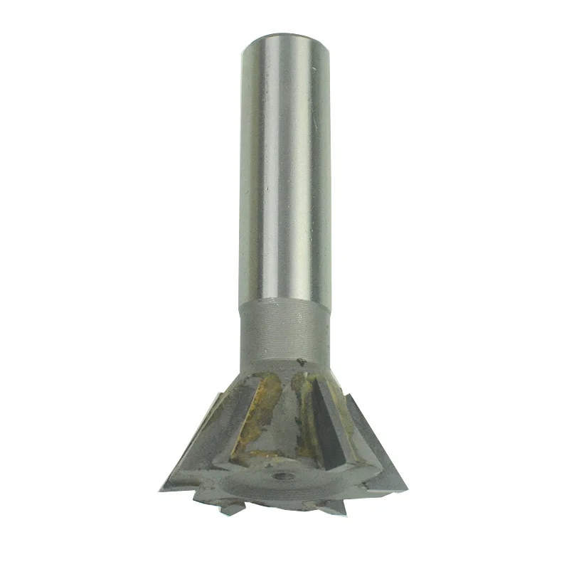 Tungsten carbide insert straight shank dovetail slot milling cutter 16 20 25 30 40 50 60*60degree /50 YG8