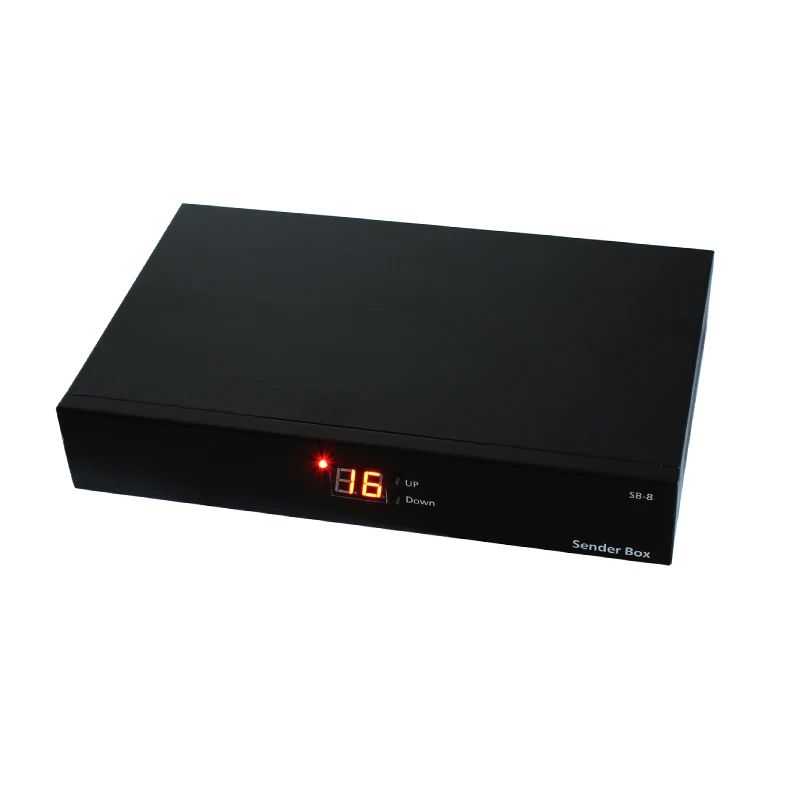 شاشة ليد لوحة تحكم صندوق إرسال ، بالألوان الكاملة ، مرسل فيديو لشاشة وحدة ليد مع بطاقة إرسال TS802D ، TS852 ،