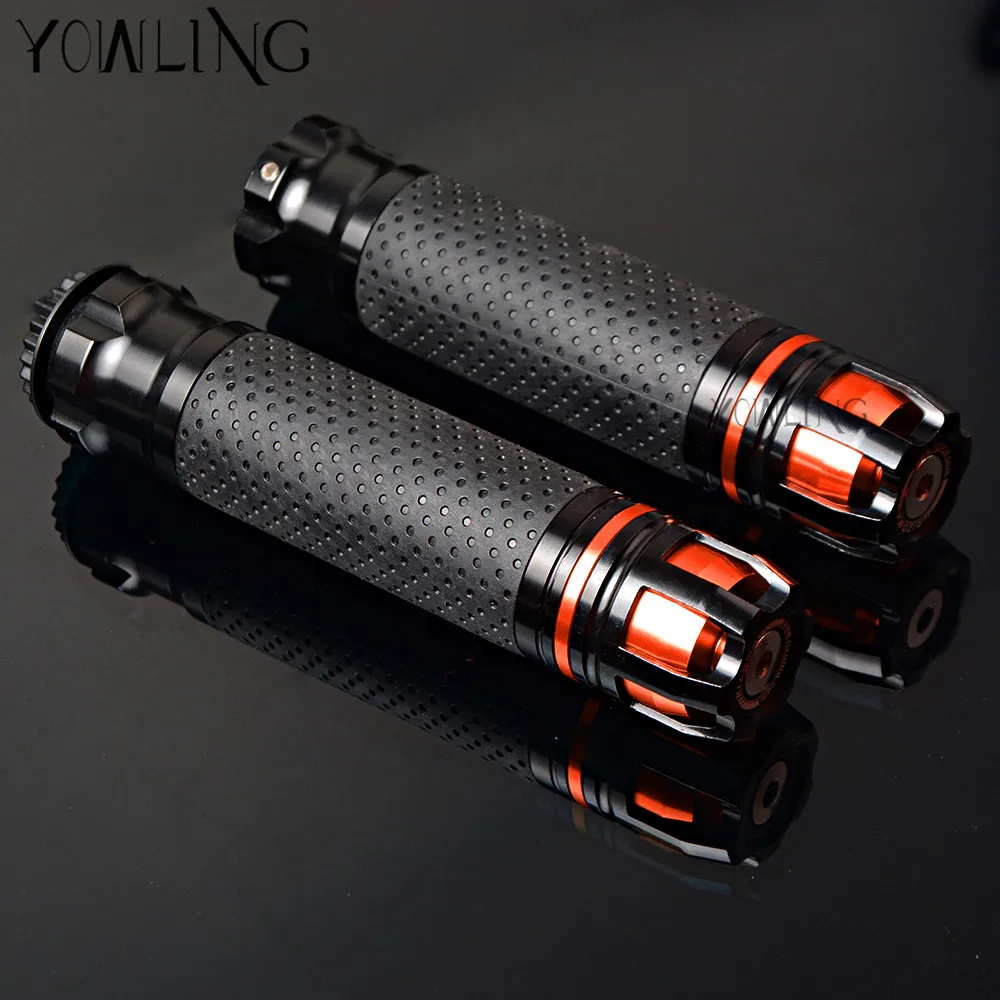 

22mm Univelsal CNC Motorcycle Motorbike Handle Bar Handlebar Grips For Kawasaki Honda CBR600RR 2003 2004 2005 2006 CB650F