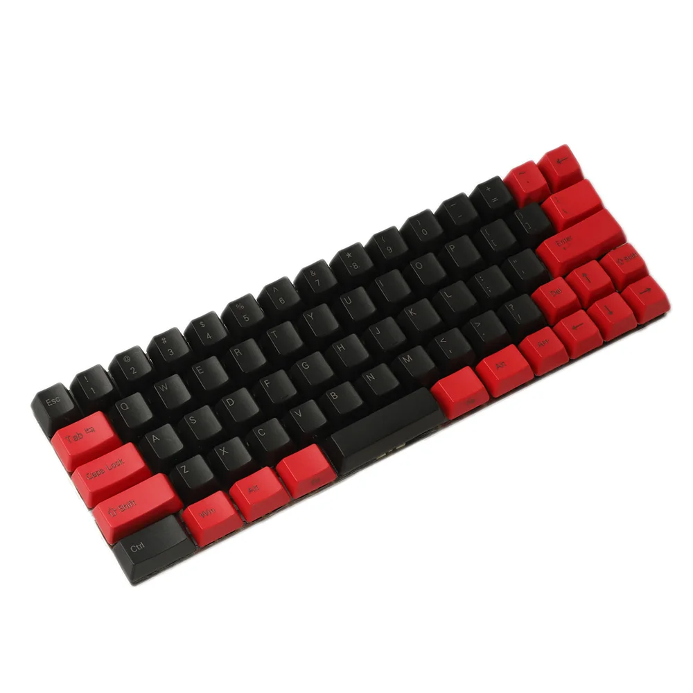 YMDK Carbon White blue Black Red Minila Keyset Thick PBT OEM Profile Keycaps For Filco Minila YD60M