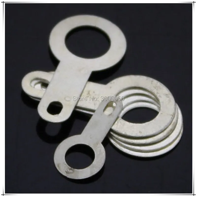 8.2mm Inner DIameter Tin Plated Brass Washer Gasket Single Head Brass Welding Washer Brass Lugs 300pcs/lot