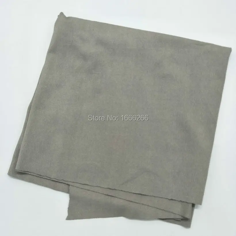 

Block Emf 100% Silver Fiber Coated Fabric With 4-Ways Stretch By Yarn Dyed