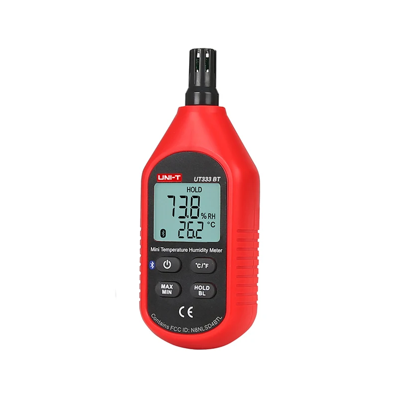 UNI-T UT333BT Bluetooth Mini LCD Digital Air Temperature Humidity Meter Thermometer Hygrometer Gauge Tester UT333 Upgrade