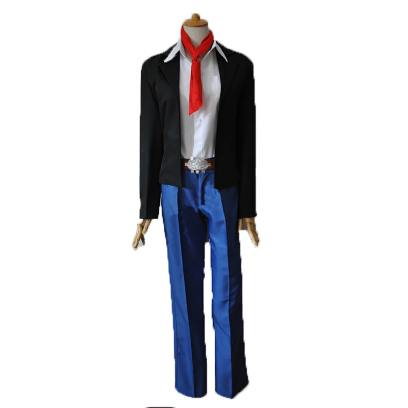 

K Kusanagi Izumo Cosplay Costume custom any size top+pant+coat+tie 11