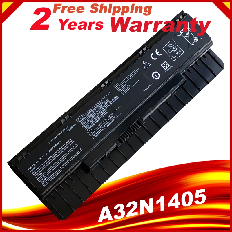 Laptop Battery A32LI9H A32N1405 A32N14O5 For ASUS G551 G551J G551JK G551JM G551JW G58JM G771 N751JK N551VW N751 N551 N751