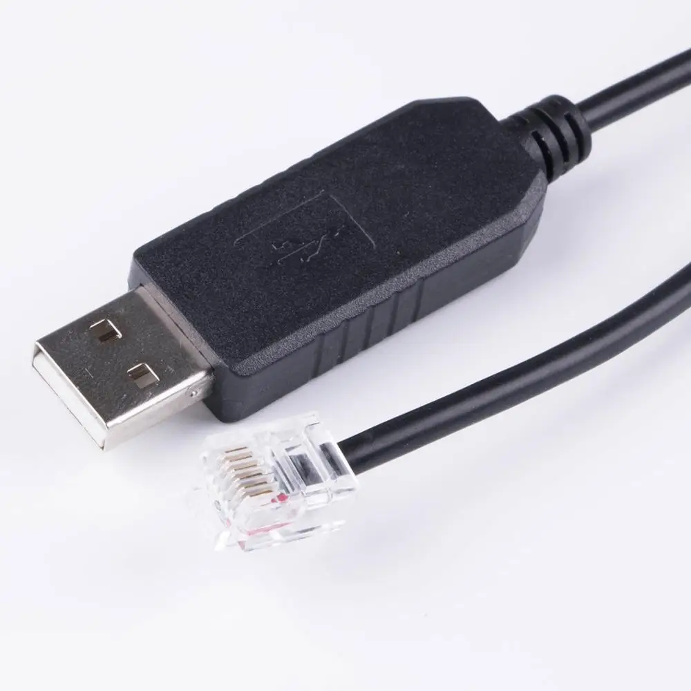 FTDI USB to RJ12 6P6C Serial Converter Cable for Leadshine Stepper Drive Servo Motor DM432C DM442 DM556 DM856 3DM683 AM882