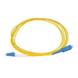 10 sztuk 1M światłowodu kabel krosowy LC UPC-SC UPC Singlemode Simplex LC-SC UPC 2.0mm lub 3.0mm kabel jumper światłowodowy