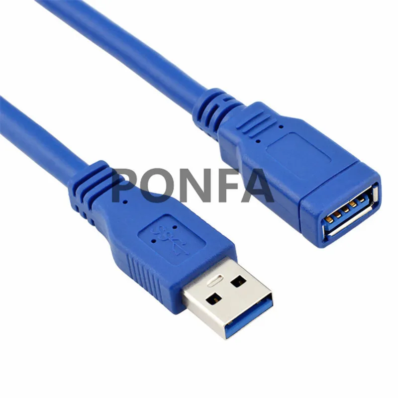 Удлинительный кабель USB3.0 Кабель USB 3.0 «папа-мама» Быстродействующий разъем для синхронизации данных для ноутбука, ПК, принтера, жесткого диска