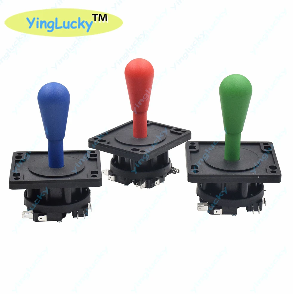 

yinglucky 1pcs Arcade contest American Joystick style HAPP Joystick Raspberry Pi MAME Stick DIY pieces 8 colors available