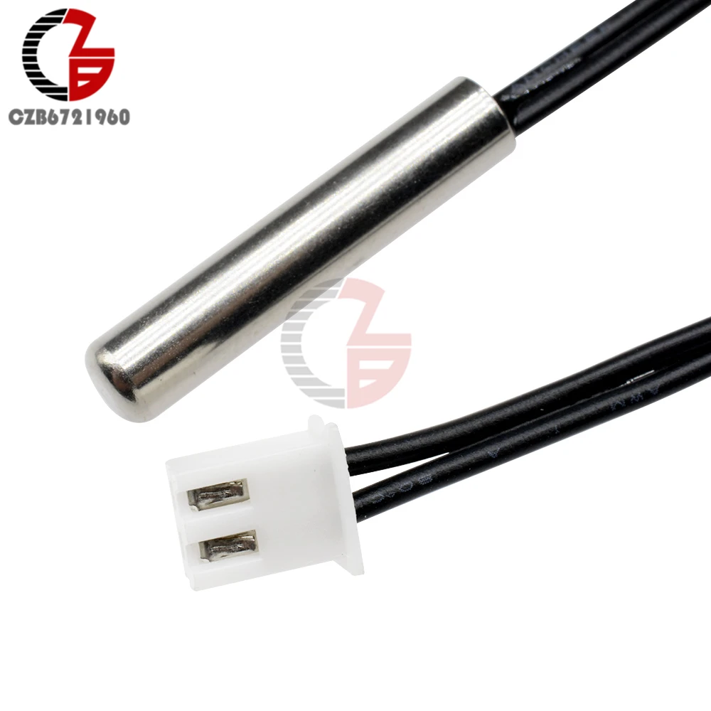 0.5m/1m/2m/2.5m/3m DS18B20 DS18S20 NTC 10K 1% 3950 Waterproof Digital Temperature Sensor Probe NTC Thermistor Thermal Cable