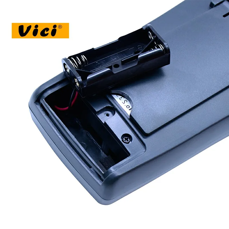 Imagem -05 - Vaqui Vc99-multímetro Digital Lcd de 1000v ac dc Resistência Capacitância Medidor Mais Termômetro de Casal Testador com Bolsa