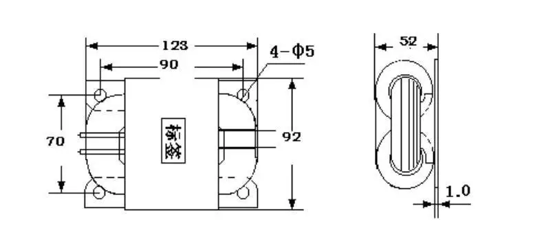 Transformador 115v/230v do r-núcleo de gzlozone 100va a 9v 12v 15v 18v 20v 22v 24v L13-7-1