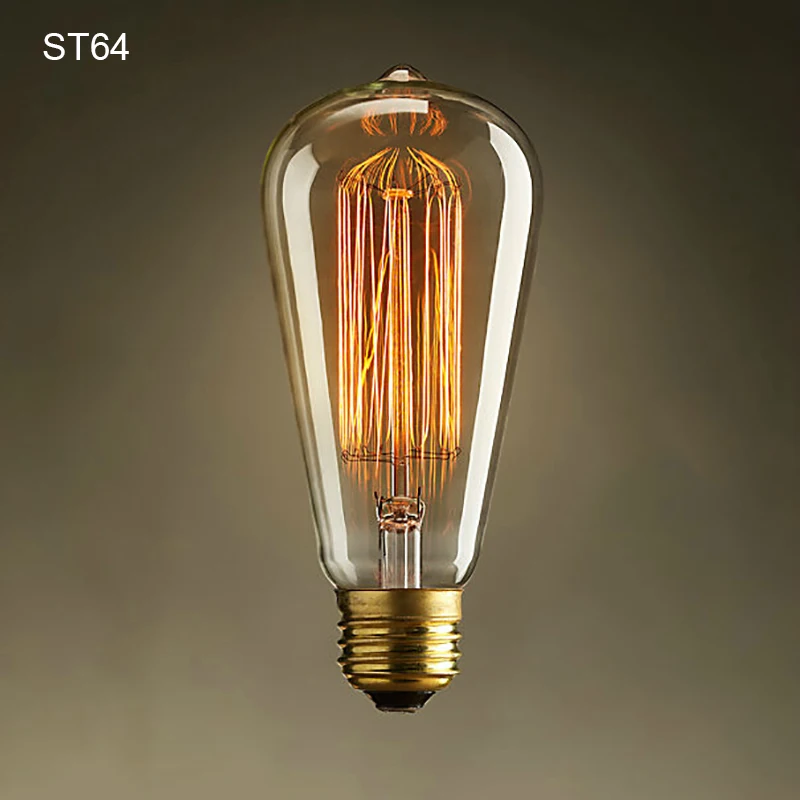 Vintage Edison Bulb e27 220V/110V Retro Lamp 40W Ampoule Vintage Light Bulb Edison Lamp Incandescent Light Edison Bulb