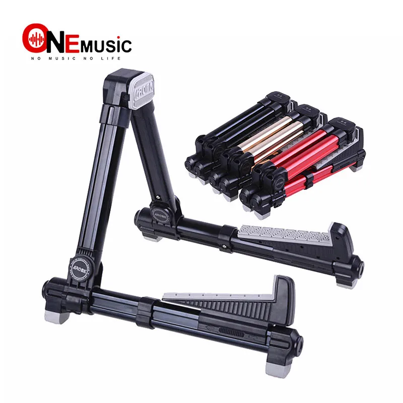 Aroma AGS-08 Aluminum Universal Adjustable instruments Stand for Guitar Guitarlele Ukulele Violin Mandolin Stand