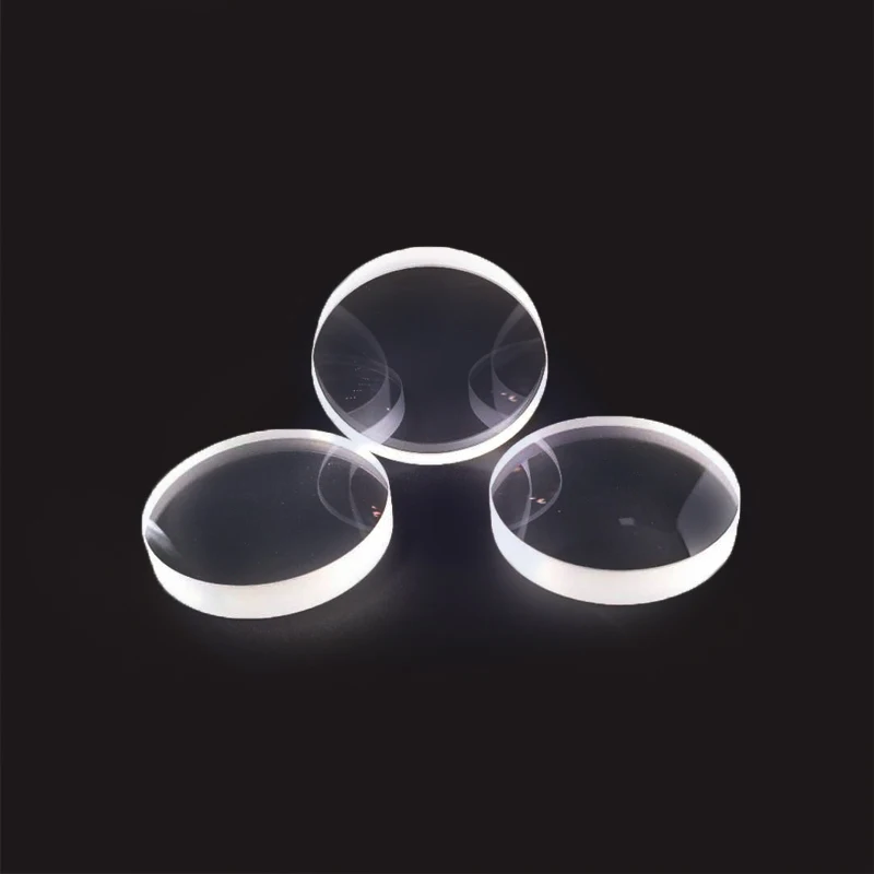 Weimeng 10 pcs 25.4*4.2mm F=120 laser focusing lenses JGS1 QUARTZ 1064nm Plano-convex Focus mirrors For Fiber Laser Cutter