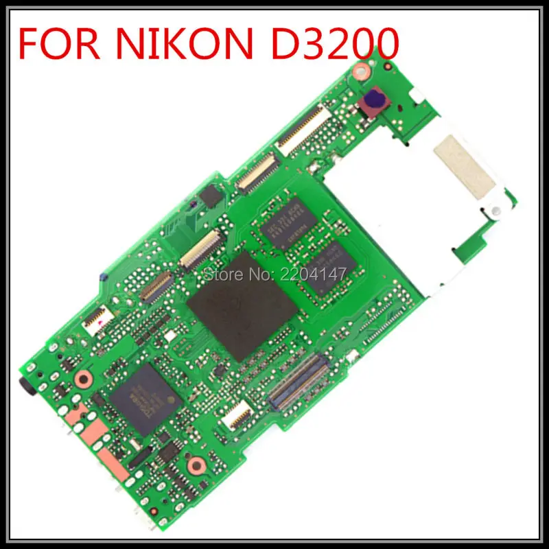 Nikon D3200 메인 보드 용 Nikon D3200 Com 펌웨어 용 100% 오리지널 OEM 마더 보드 MCU PCB Para