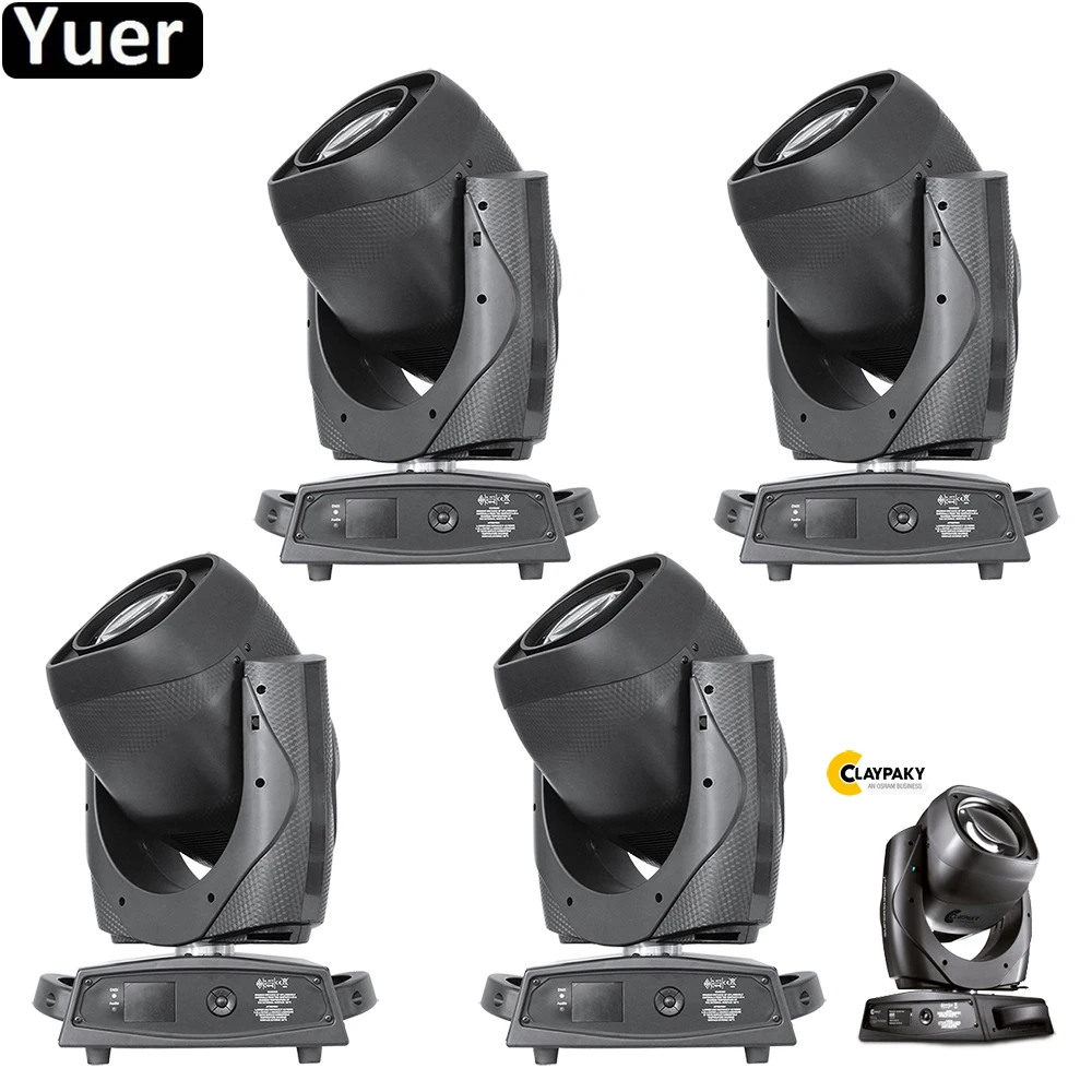 4Pcs/Lot Large-scale performance stage equipment 470W Beam Spot Wash 3IN1 Moving Head Light DMX512 Music Disco DJ Party Lighting