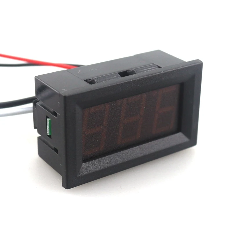 Red LED display DC Ammeter Current Panel Meter  Ampere Meter Digital Ammeter  DC 0-50.0A