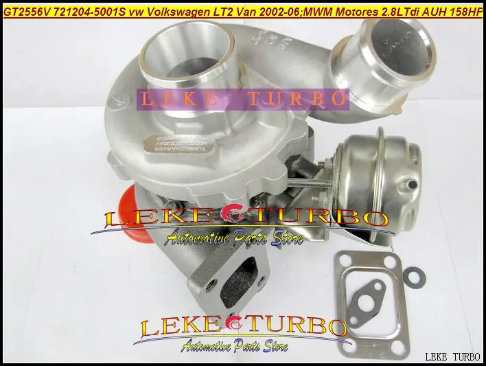 Free Ship GT2556V 721204 721204-5001S 721204-0001 90529201007102 062145701A Turbo For Volkswagen VW LT2 For MWM MOTORES AUH 2.8L