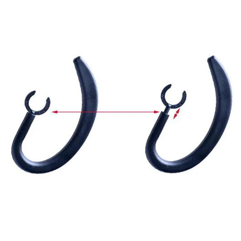 실리콘 소프트 블루투스 이어폰 이어훅 클립 헤드폰 스탠드, 스포츠 헤드셋, 이어훅 클램프 홀더, 이어루프 윙, 360 도 회전