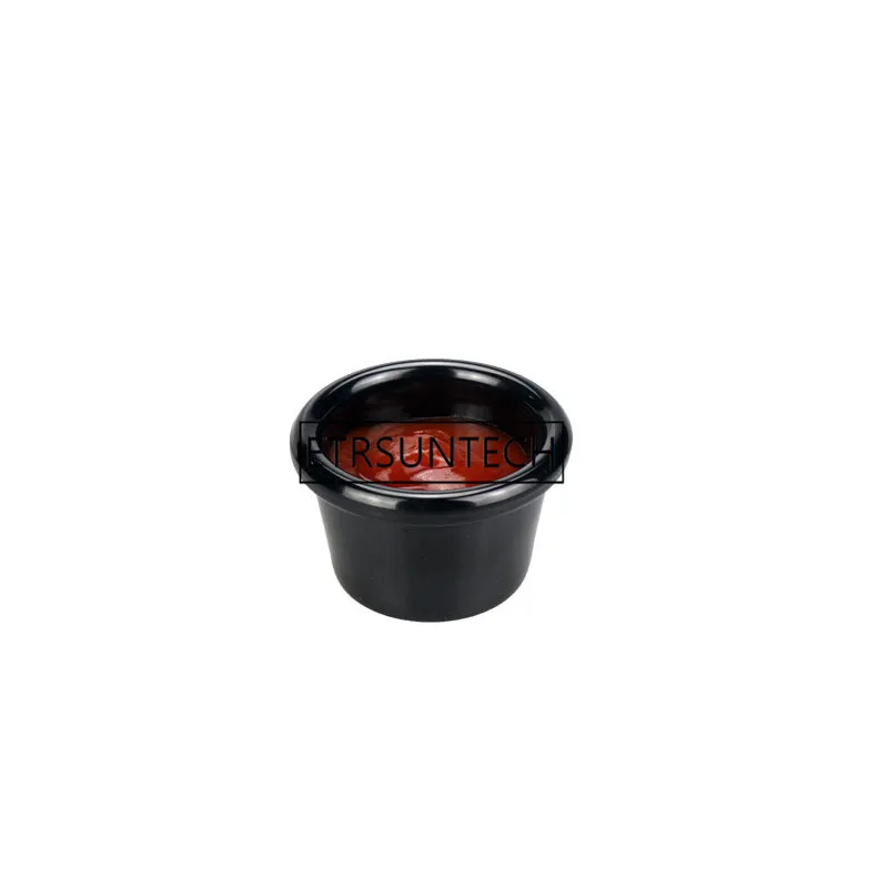 Melamine Black Sauce Cups 50ml Potato Chips Tomato Paste Cup Cafe Restaurant Bar Salad Sauce Bowl