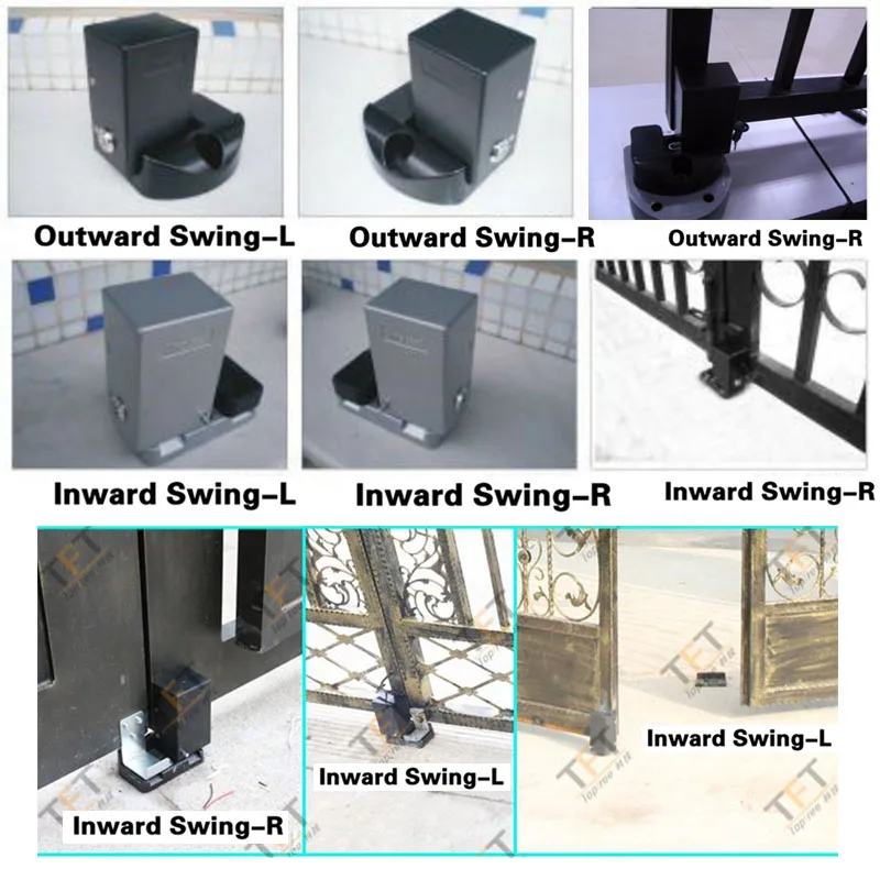 مزلاج كهربائي / قفل مسمار الباب لفتح بوابة متأرجحة أوتوماتيكية / بوابة منزلقة