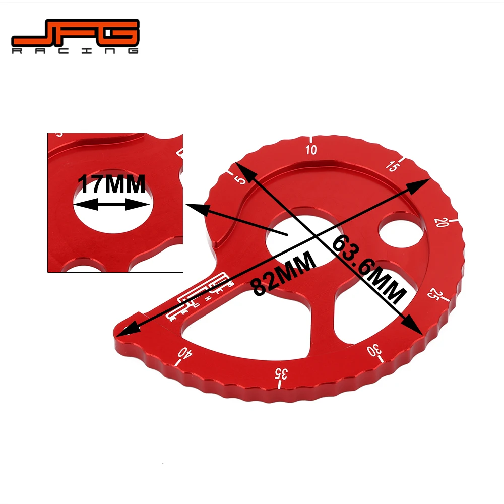 Kit regolatore guida catena moto per HONDA CRF150F CRF230F CRF230L CRM250 AR XLR250R XR 230 250 400 600 650 R L