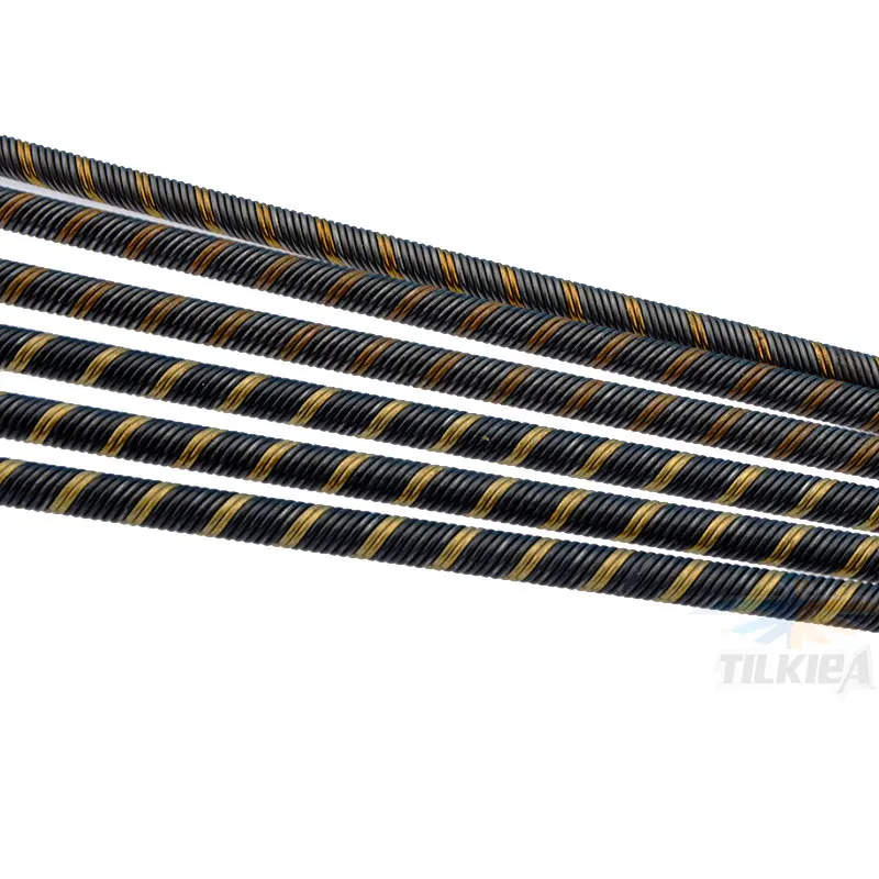 Rc قارب 6.35 مللي متر فليكس كابل 1/4 ''رمح جودة عالية اليسار/اليمين مرنة المحور L300/400/500/600/700 مللي متر/800 مللي متر ل RC قارب #4