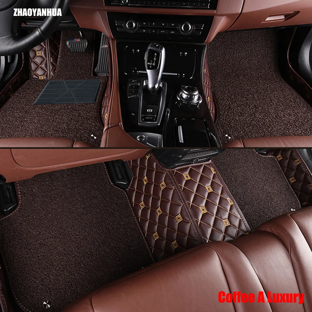 

ZHAOYANHUA Car floor mats for Mercedes Benz GLA CLA GLK GLC G ML GLE GL GLS A B C E S W204 W205 W211 W212 W221 W222 W176 liners