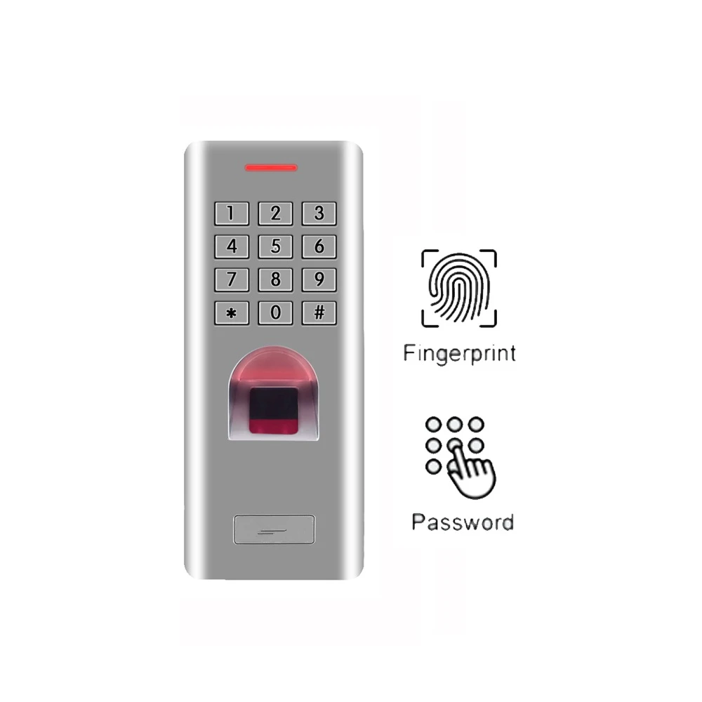 

IP66 3000 users WG26 Standalone fingerprint keypad access control reader door lock gate opener access control(no RFID function)