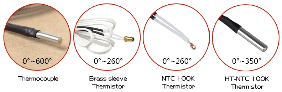 E3D V6 Hotend Kit 3D-Druckerzubehör 320 ℃ Hochtemperatur-Voron 2.4 J-Kopf-Fernextruder-Teile 12 V 24 V 1,75/0,4 mm – Detail 18