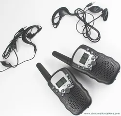 Nowy walkie talkie para T388 PMR446 mobilnego radia comunicador VOX ręcznie darmo talkie radia w/latarka led słuchawki ładowarka