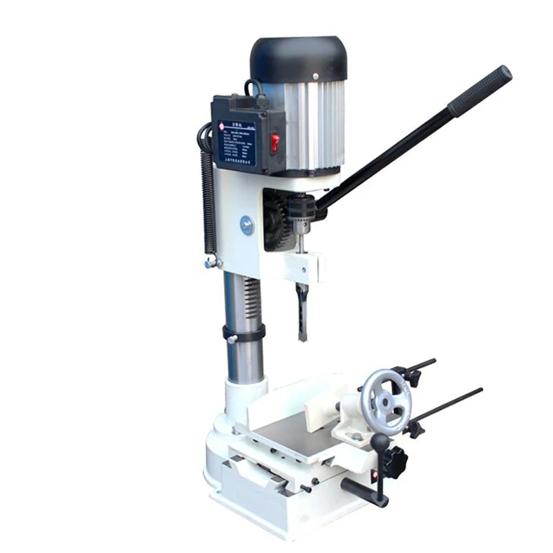 Machine à poinçonner pour le travail du bois, 220V, perçage de trous carrés, perceuse pour les yeux carrés, multifonction, JCM361A
