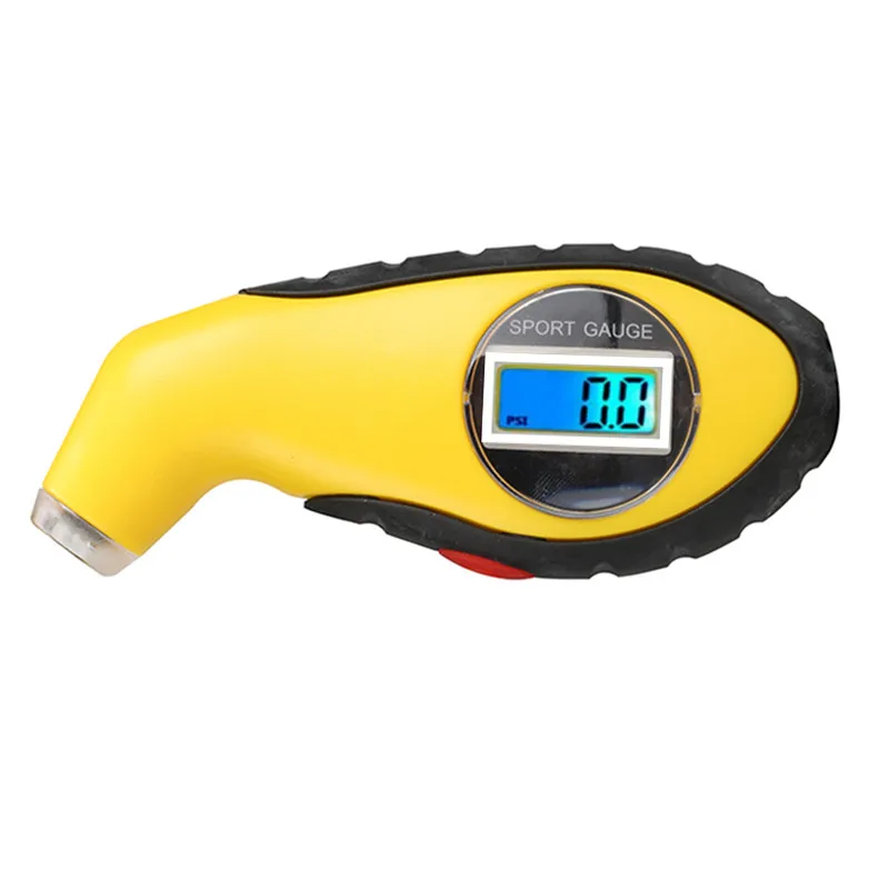 Imagem -06 - Medidor de Pressão dos Pneus do Carro Lcd Medidor de Pneu Digital Manômetro do Pneu Barômetro Tester Ferramenta de Alarme de Segurança da Motocicleta Monitor