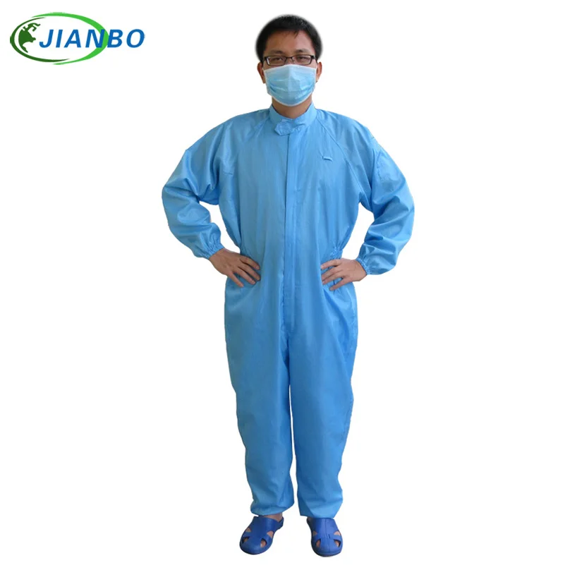 High Quality ESD Spray Painting Protective Suit Body Security And Protection Clean Room Spray Jumpsuit Suits Dustproof Clothes