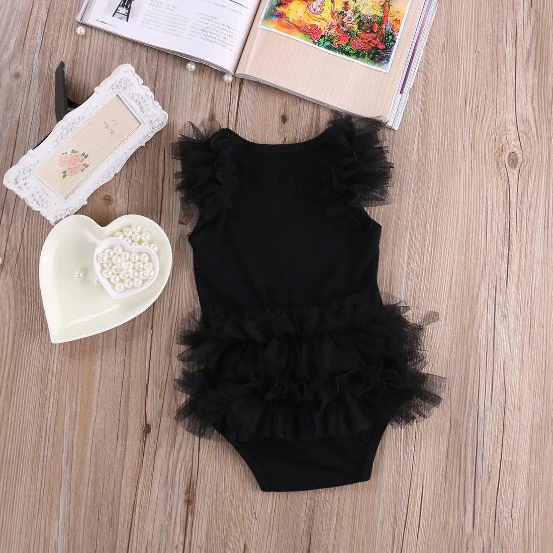 newborn little black dress Kids Infantil Baby Girls Bow Embroidered Fashion Letter Romper Jumpsuit kids black dress pants brogue two tone shoes Zapakasa Women Corset A Color:Black/Turquoise